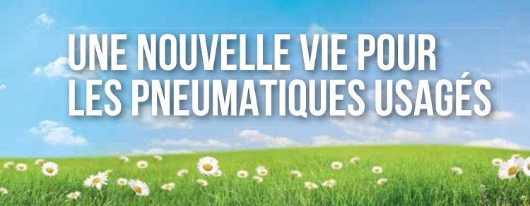 Une nouvelle vie pour les pneumatiques usagés