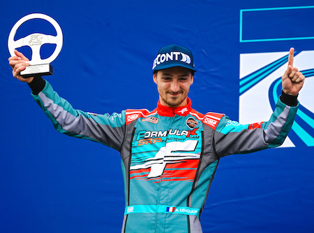 Arthur LECHOUCK vice-champion du monde KZ2