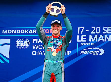 Markus KAJAK champion du monde KZ2
